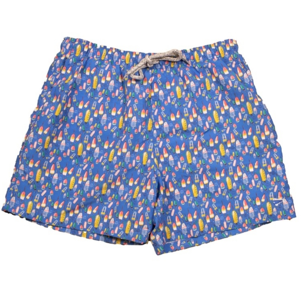 Southern Lure Youth Boy's  Printed Swim- Bobbers - Ocean Blue